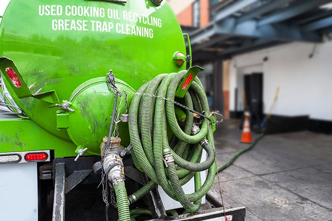 Grease Trap Cleaning of Midland crew